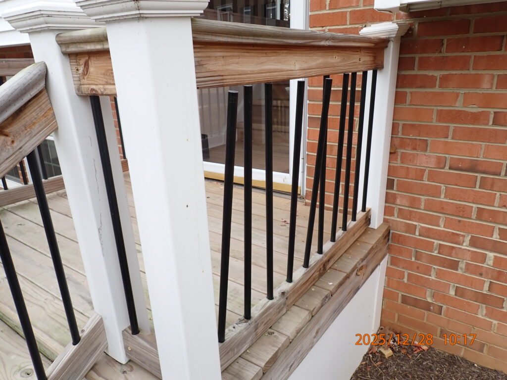 Unsafe guard rail